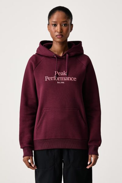 Peak Performance  hanorac cu glugă pentru femei cu bumbac