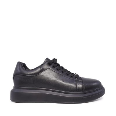 Sneakers bărbați Benvenuti negri din piele 3852bp311n