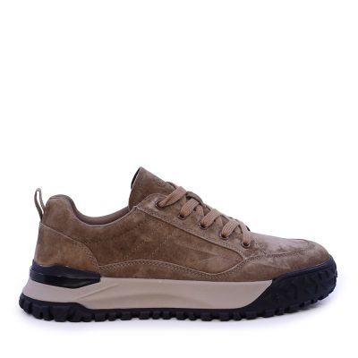 Sneakers bărbați Benvenuti taupe din piele întoarsă 1922BP6602VTA