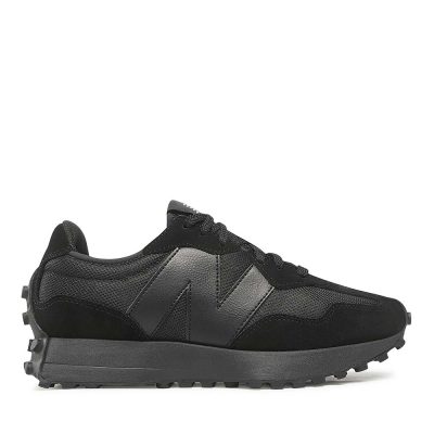 Sneakers bărbați New Balance 327 negri din piele și textil 2872BPS327CTBVN