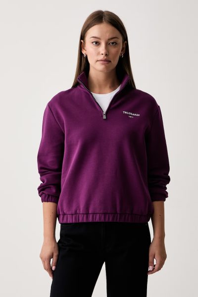 Trussardi  hanorac pentru femei cu bumbac