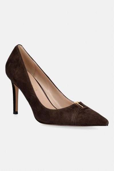 Twinset  pantofi cu toc stiletto din piele întoarsă